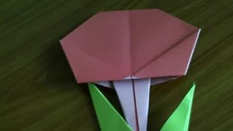 折纸王子折纸教程大全第99集-儿童折纸 折纸花