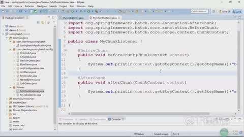 千锋SpringBatch批处理实战教程第11集-11监听