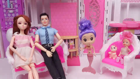 芭比娃娃一家人的日常生活第15集-芭比娃娃带