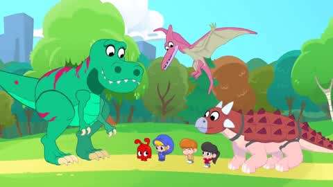 恐龙动画片大全儿童恐龙世界第107集-恐龙动画
