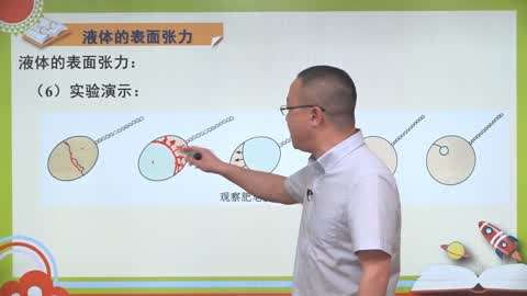 物理高中精讲3-3项目选修第31集-31知识的高中双文表面中美凭液体图片