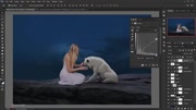Photoshop创意合成教程—幻想女孩和狼友好场景合成教育高清正版视频在线观看–爱奇艺