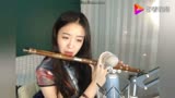 小姐姐竹笛吹奏：《天龙八部》主题曲《难念的经》，吹得真好！
