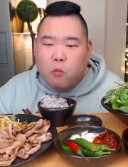 韩国吃播 美食吃货胖哥