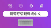 如何在线将葡萄牙语翻译成中文呢?原创完整版视频在线观看爱奇艺