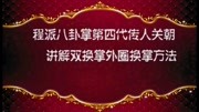 程派八卦掌第四代传人关朝讲解双换掌外圈换掌方法体育完整版视频在线观看爱奇艺