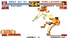 拳皇95：陈国汉转动铁球疯狂磨血，罗伯特空中必杀龙虎乱舞