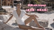 意大利超模LuciaBramani，海滩拍摄性感时尚时装写真秀