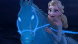 艾莎的魔法升级，水灵马也成了女王的坐骑《冰雪奇缘2》