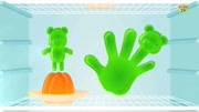 英语儿歌动画《果冻熊手指家族Jelly bears Finger family 》儿童动画片大全儿童教育爱奇艺