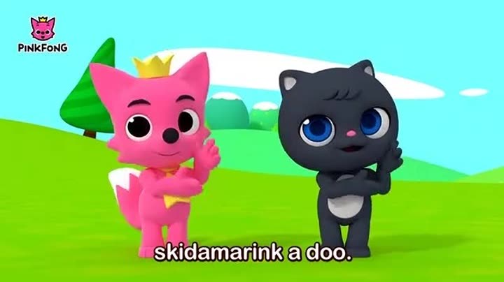 pinkfong 碰碰狐童谣 肉乎家 skidamarink