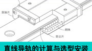 直线导轨选型——滚动导轨的计算要点知识名师课堂爱奇艺