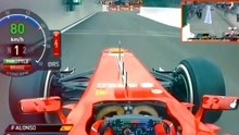 第一视角感受F1赛车换台！不要眨眼睛，真的只需要一秒钟！#f1
