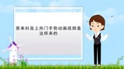 【故事版动画制作软件】原来抖音上热门手势动画视频是这样来的科技完整版视频在线观看爱奇艺