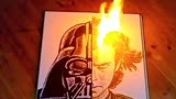 【星球大战】火药画画，点燃的一刻才是震撼的开始！达斯维达与安纳金·天行者