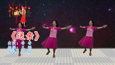 全网火爆广场舞送亲舞步简单易学轻松学会不费劲