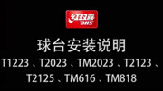 红双囍T2023/T1223/TM2023/T2123/T2125/TM616乒乓球台安装说明娱乐完整版视频在线观看爱奇艺