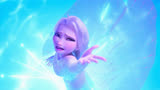 没想到艾莎也会被魔法吞噬，变成冰雕《冰雪奇缘2》