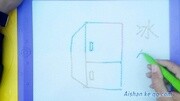 【爱闪学院】幼儿简笔画学汉字04冰箱教育高清正版视频在线观看–爱奇艺