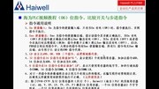 Haiwell(海为)PLC视频教程06位指令、比较开关与步进指令知识名师课堂爱奇艺