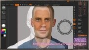 ZBrush4 伍老师中文教程 顶点着色贴图绘制知识名师课堂爱奇艺