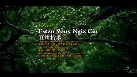 壮语歌曲《宜州情歌 经典广西壮族歌曲mv