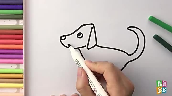                      多多学画画