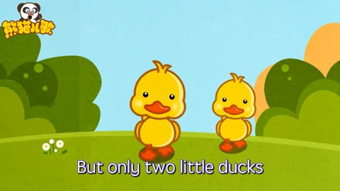 熊猫儿歌:five little ducks