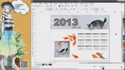 CorelDraw教程CDR设计CDR用矩形绘制日历知识名师课堂爱奇艺