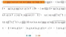 简谱月牙五更_月牙五更二胡简谱(2)