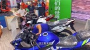 西安摩托车展 豪爵展台 dr300 gw250 dl250 usr125踏板等车型介绍汽车完整版视频在线观看爱奇艺