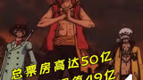 海贼王 电影总票房50亿 语句台词值49亿