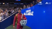 2023美网半决赛，梅德韦杰夫、阿尔卡拉斯帅气登场