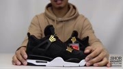 Air Jordan 4 Retro Royalty AJ4 黑金 实物细节近赏原创完整版视频在线观看爱奇艺