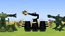 坦克世界动画：kv44挑战的是四不像吗