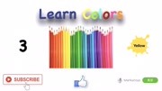 学习颜色的英语单词Learn Colors (Yellow )儿童动画片大全儿童教育爱奇艺