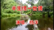 杨洋一首《半生缘一世情》曲调宛转悠,句句深情,好听极了!音乐背景音乐视频音乐爱奇艺