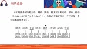 主谓宾定状补 八年级下册知识名师课堂爱奇艺