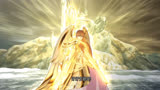 圣斗士星矢，雅典娜VS神圣衣双子座撒加，体会撒加复活后的实力吧