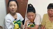 奥运冠军杨倩终于吃到油焖大虾，一脸满足赞好吃，妈妈倍感欣慰