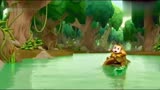 汪汪队立大功：猴子不小心掉入了河里，幸好莱德发现，开始救援吧