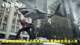 《鲨卷风》城市遭到龙卷风的袭击，空中却出现无数只鲨鱼，科技片