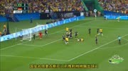 回顾16年奥运会足球决赛，内马尔任意球破门！