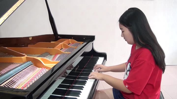 钢琴白毛女选段北风吹简谱