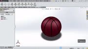 亦明图记:SolidWorks建模,轻松绘制篮球,只用到最基础的操作知识名师课堂爱奇艺