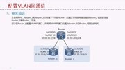 华为常见配置 AR系列路由器配置VLAN间通信科技完整版视频在线观看爱奇艺