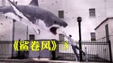 鲨鱼跟着龙卷风侵袭城市，市民都成了鲨鱼口中之食，《鲨卷风》
