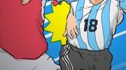 梅西代表阿根廷的第一次出战