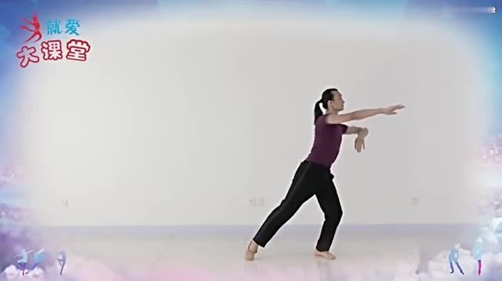 秦来财教学形体教学舞《月满西楼》附芭蕾上本视频真三旬课堂图片