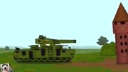 坦克世界欢乐动画: 自带喜感的小坦克! 打不过
